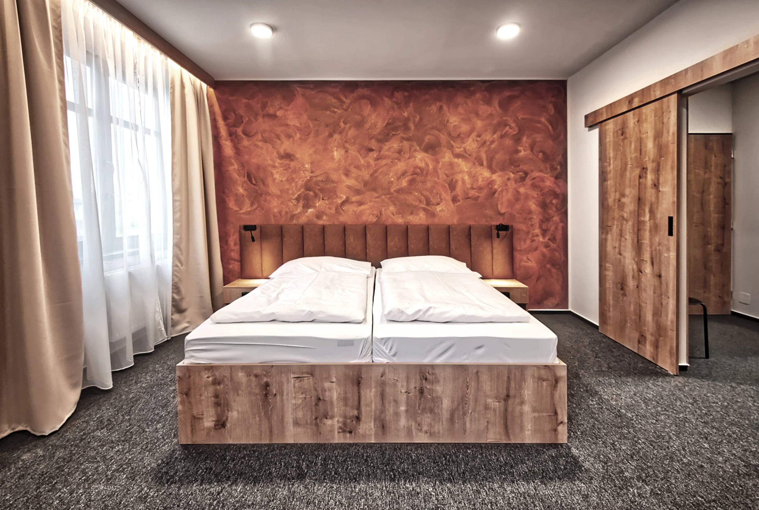 Pensjonat i restauracja w centrum winnej wioski Dolní Dunajovice